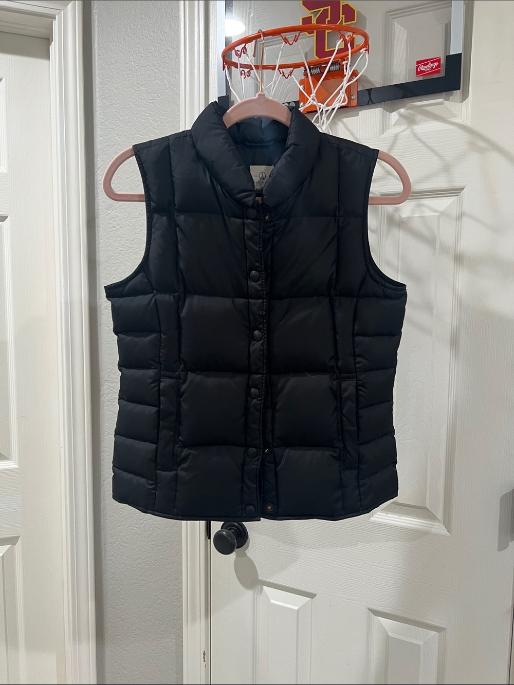 Lands End goose down puffer vest - EUC